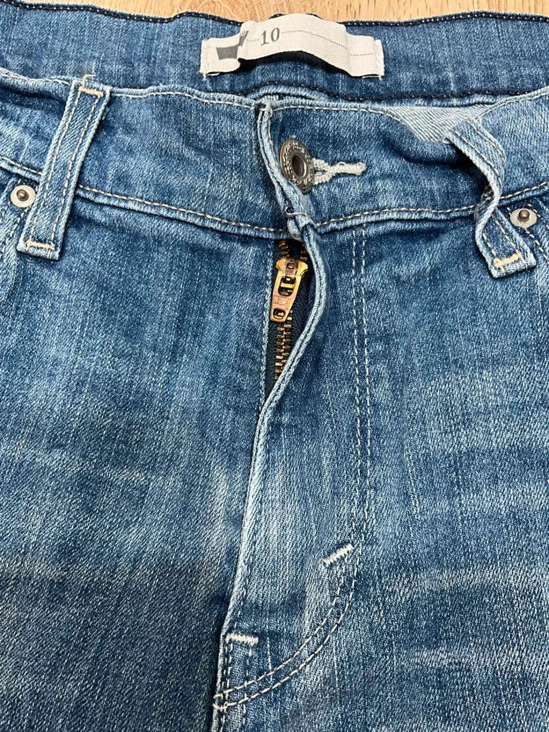 Short  Levi's 10 - W30 Chic Homme 99% Coton Bleu délavé Slv005 – photo 9